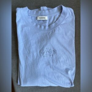 Sandro Blue Short Sleeve Tee Men’s